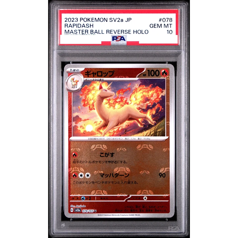 Rapidash U: Master Ball Mirror — front