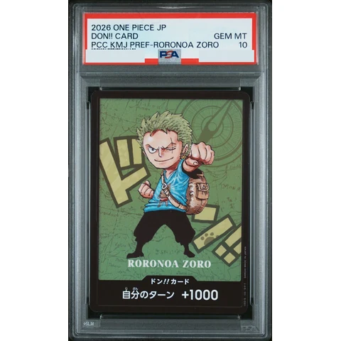DON!! Card : Roronoa Zoro (Premium Card Collection "Kumamoto Special") — front