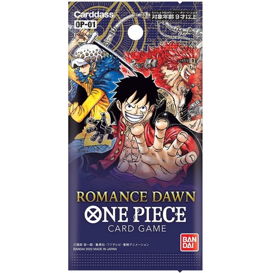 ONE PIECE Card Game Booster Pack Romance Dawn Box — back