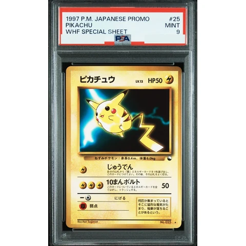 Pikachu World Hobby Fair: Old Back — front