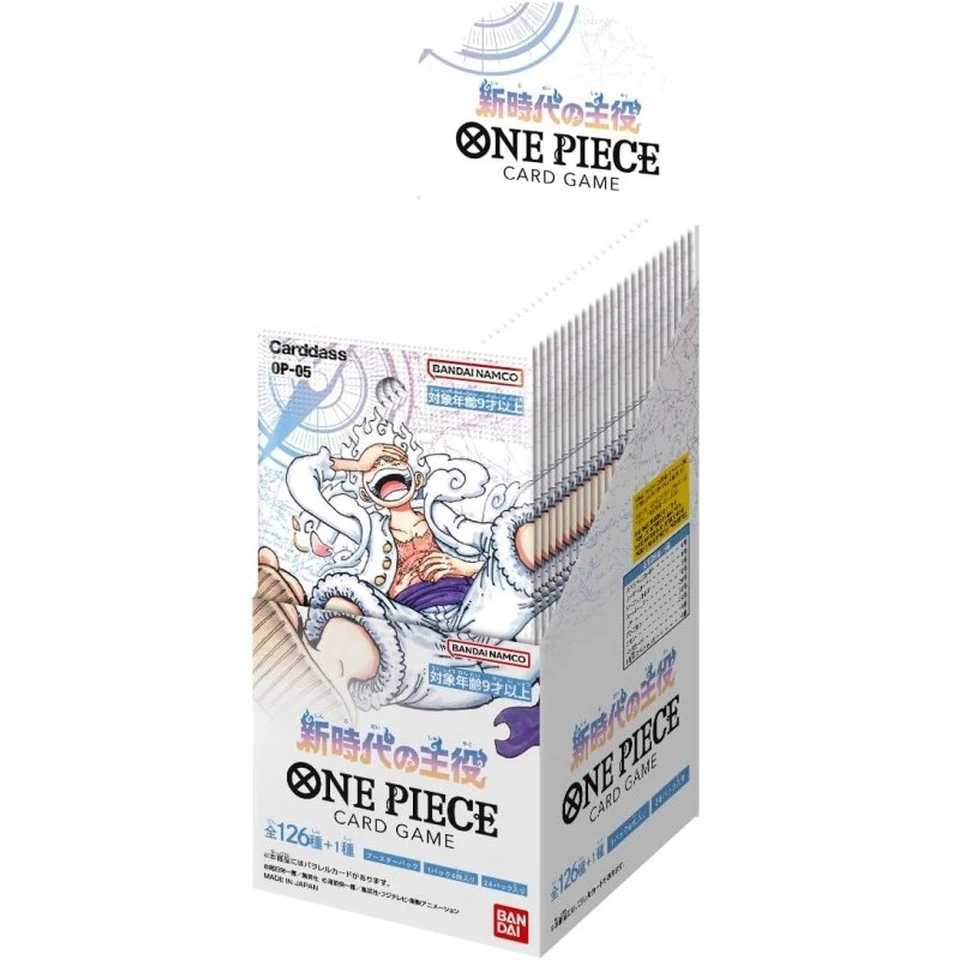 ONE PIECE Card Game Booster Pack Awakening Of The New Era Box — back