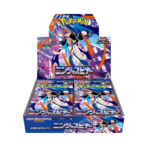 Pokémon MEGA "Ninja Spinner" Box — front