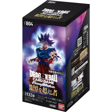 Dragon Ball FUSION WORLD Booster Pack "Beyond the Limits" Box — front