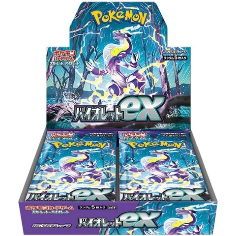 Pokémon Scarlet & Violet "Violet ex" Box — front