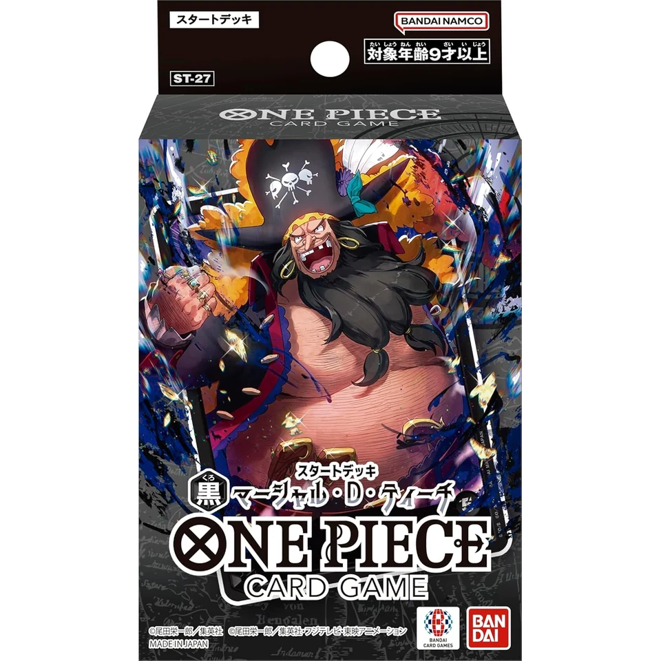 ONE PIECE Card Game Start Deck "Black Marshall.D.Teach" — front