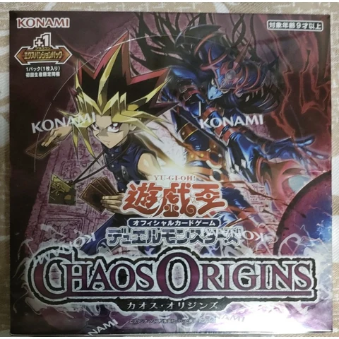 Yu-Gi-Oh! "CHAOS ORIGINS" JP Edition Box (+1 Included) — front