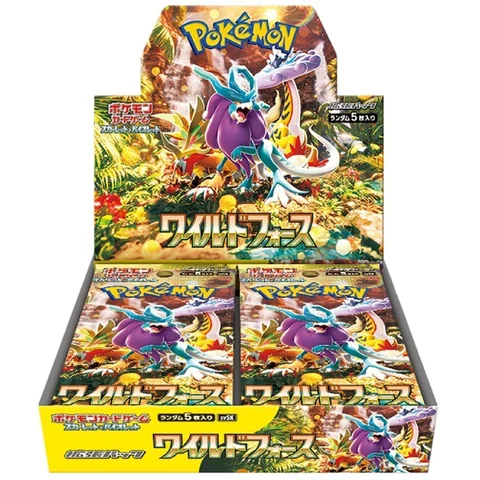 Pokémon Scarlet & Violet "Wild Force" Box — front