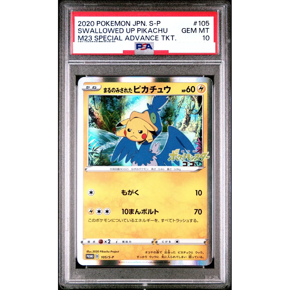 Pikachu and Cramorant: PROMO — front