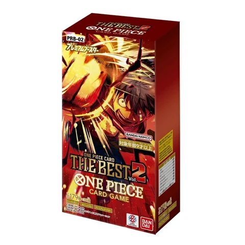One Piece Premium Booster "ONE PIECE CARD THE BEST vol.2" Box — front