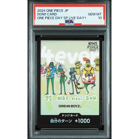 DON!! Card : GRe4N BOYZ (Promotional Card "ONE PIECE DAY'24 Visitor Benefits") — front