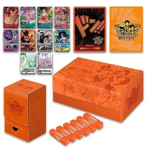 One Piece Japanese "3rd ANNIVERSARY SET" — front